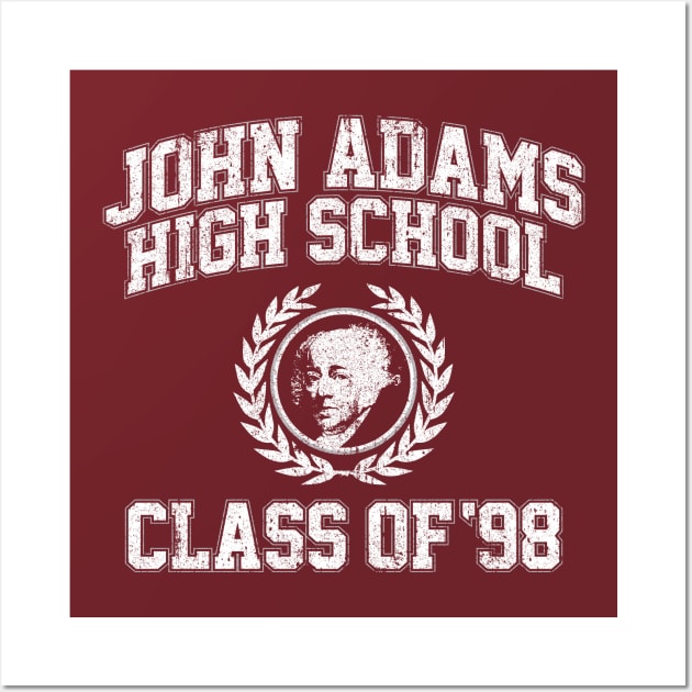 John Adams High School Class of 98 (Boy Meets World) - Variant Wall Art by huckblade